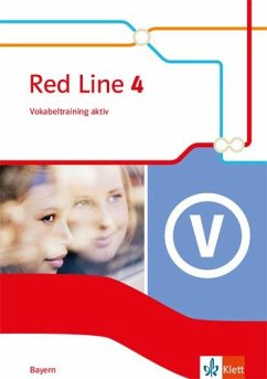 Red Line 4. Ausgabe Bayern. Vokabeltraining aktiv Klasse 8 von Klett